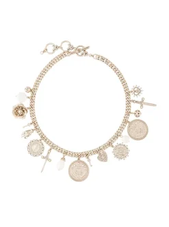 Charm Front Statement Necklace