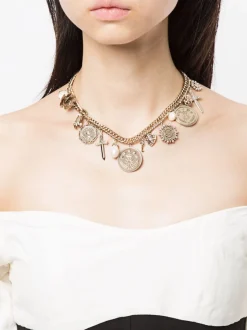 Charm Front Statement Necklace