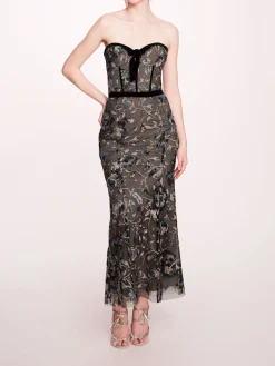 Climbing Vines Midi Dress