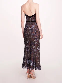 Climbing Vines Midi Dress