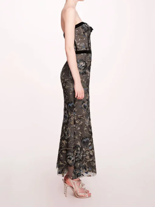 Climbing Vines Midi Dress