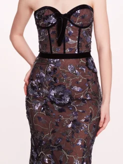 Climbing Vines Midi Dress