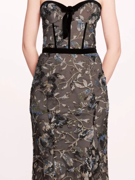 Climbing Vines Midi Dress