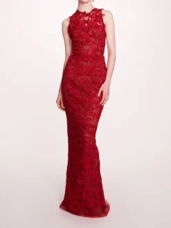 Corded Column Gown