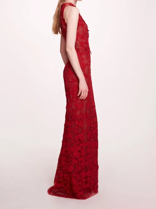 Corded Column Gown
