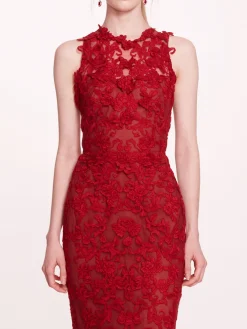 Corded Column Gown
