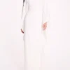 Embroidered Draped Kaftan