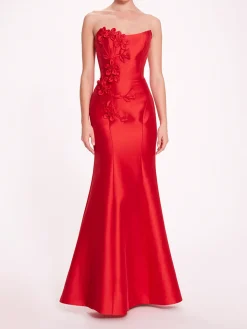 Floral Mikado Gown