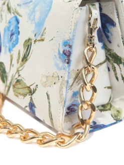 Floral Top Handle Bag