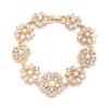 Gold Fresh Floral Bracelet
