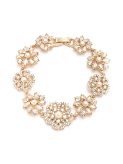 Gold Fresh Floral Bracelet