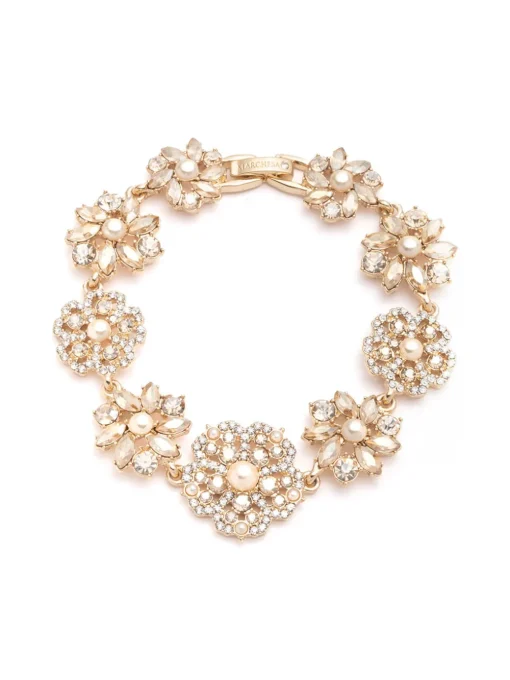 Gold Fresh Floral Bracelet