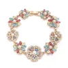 Multi Fresh Floral Bracelet