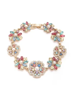 Multi Fresh Floral Bracelet