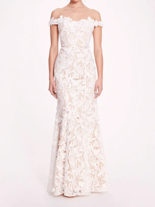 Organic Lace Gown