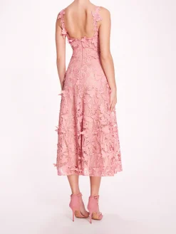 Organic Lace Midi Dress