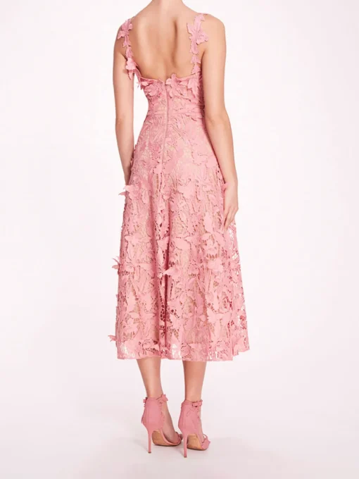 Organic Lace Midi Dress