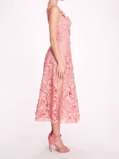 Organic Lace Midi Dress
