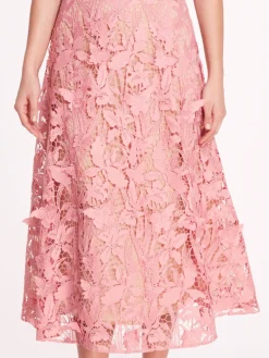 Organic Lace Midi Dress