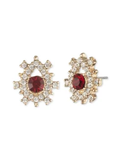 Poised Button Earring