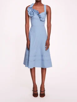 Rosette Ruffle Sundress