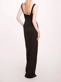 Satin Bustier Gown
