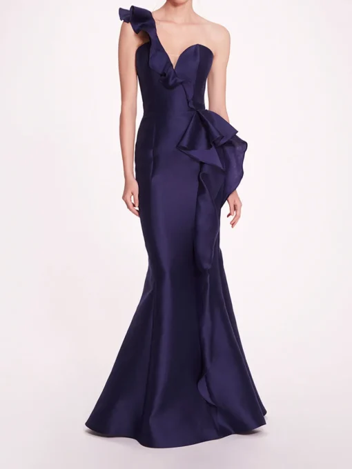 Silk Mikado Gown