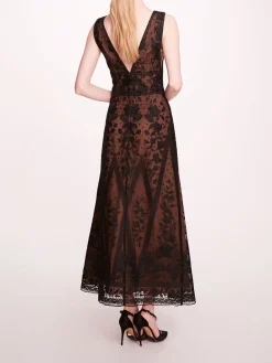 Spear Garden Midi Dress