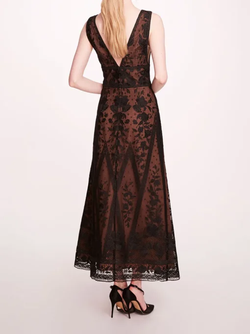 Spear Garden Midi Dress