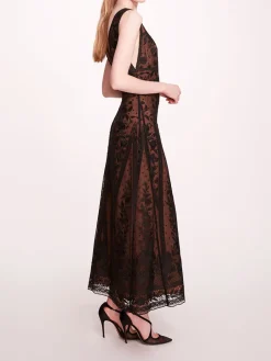 Spear Garden Midi Dress
