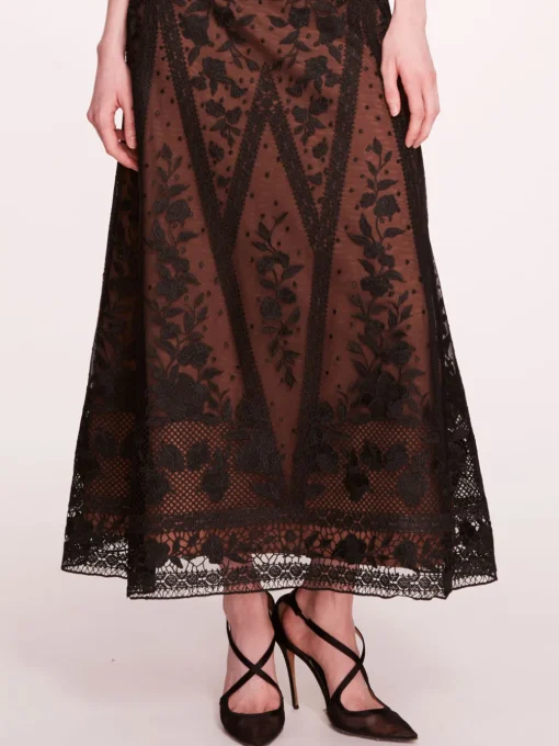Spear Garden Midi Dress