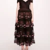 Tiered Terrarium Midi Dress