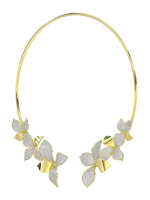 Wild Flower Yellow Gold Necklace
