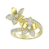Wild Flower Yellow Gold Ring
