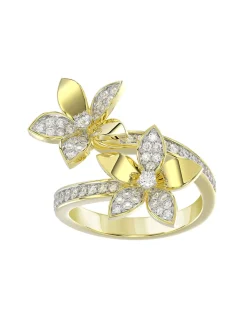 Wild Flower Yellow Gold Ring