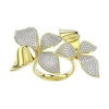 Wild Flower Yellow Gold Ring