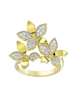 Wild Flower Yellow Gold Ring