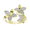 Wild Flower Yellow Gold Ring