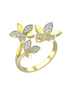 Wild Flower Yellow Gold Ring