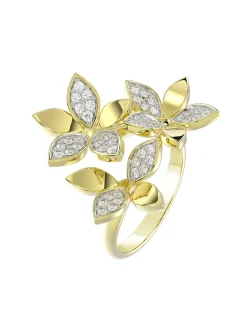 Wild Flower Yellow Gold Ring