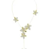 Wild Flower Yellow Gold Y Necklace